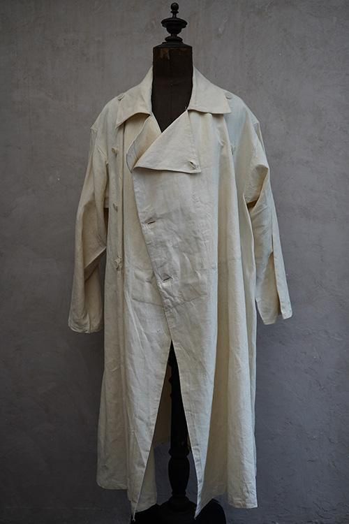 1950's French military H.M. double breasted coat 
