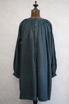 インディゴリネンスモック indigo linen smockユーロ - ns1 ...