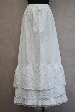 early 20thc. frilled skirt