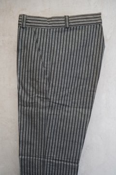 1940's striped cotton work trousers NOS