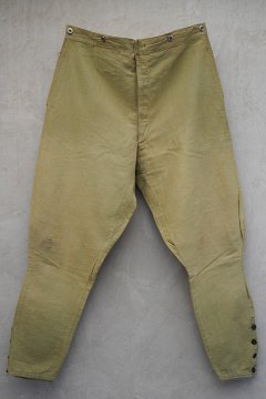 1930's-1940's olive cotton jodhpurs