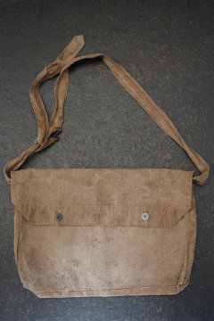 cir.1930's French military linen musette