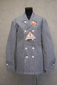 mid20th c. double breasted butcher/cook jacket 