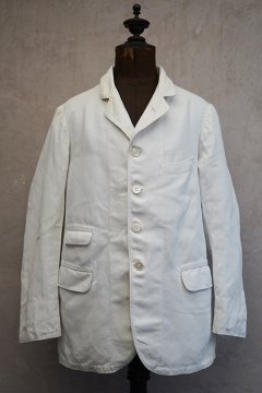 early 20th c. white cotton jacket