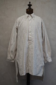 cir.1930's striped cotton shirt NOS