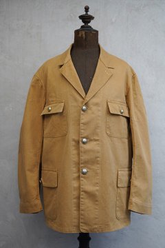 cir.1930's-1940's 4 pockets lapeled work jacket 