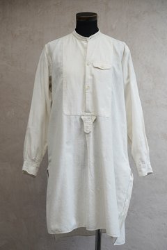 1930's-1940's white cotton shirt with small pocket