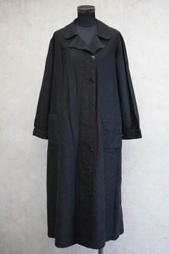 1930's-1940's black cotton work coat
