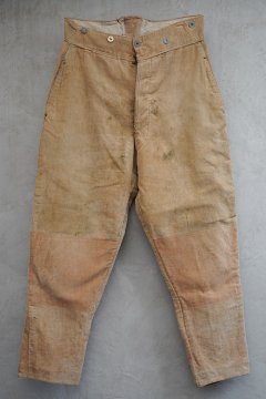 1910's French military WW1 poilu corduroy trousers 