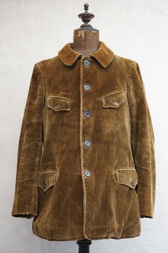 1920's-1930's light brown corduroy jacket