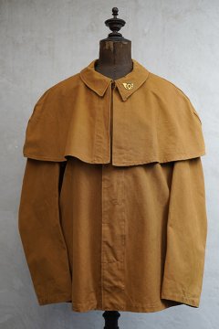 1950's cotton canvas cape jacket