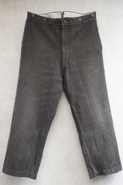 ~1940's striped wool trousers