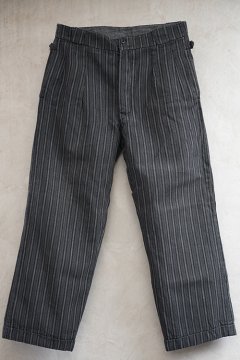 1930's-1940's striped work trousers NOS