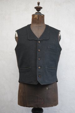early 20th c. checked wool gilet