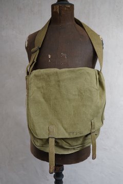 1950's French military linen shoulder bag