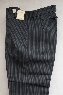 ~1940's striped cotton pique trousers NOS
