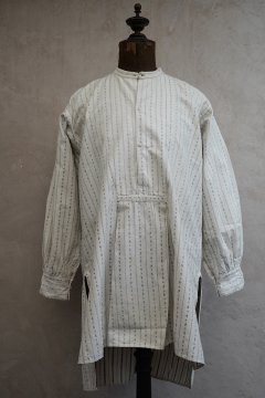 early 20th c. striped cotton shirt