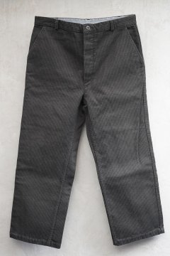 cir.1960's dark brown S&P pique work trousers