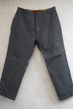 1950's-1960's striped cotton work trousers NOS