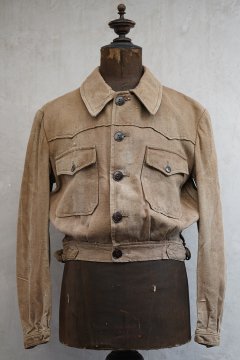1940's light brown cyclist jacket