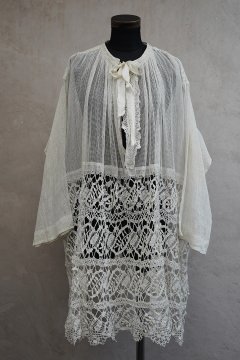 early 20th c. church lace top