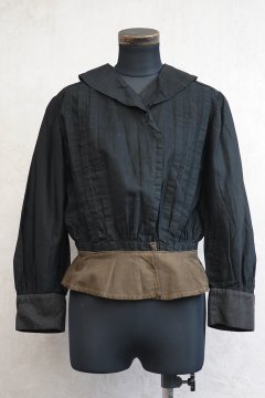 early 20th c. black blouse