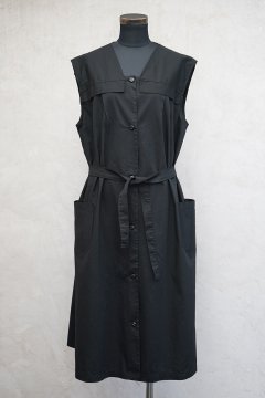 mid. 20th c. black N/SL dress