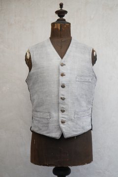 cir.1920's-1930's gray gilet 