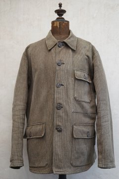 mid 20th c. brown S&P pique hunting jacket 