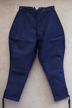 mid 20th c. blue moleskin jodhpurs