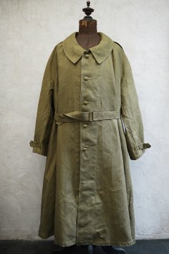 1940's M35 olive linen motorcycle coat size2 NOS