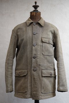 mid 20th c. brown S&P pique hunting jacket 