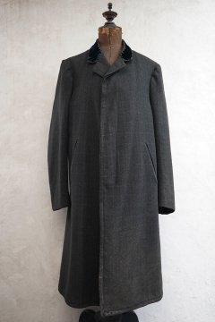 early 20th c. wool chesterfield coat 