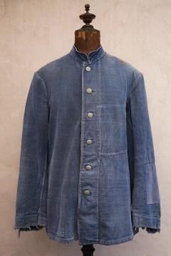 ~1940's German drillich stand collar jacket