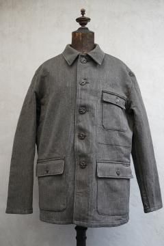 mid 20th c. brown S&P pique hunting jacket 
