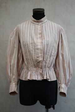 1900's striped blouse 