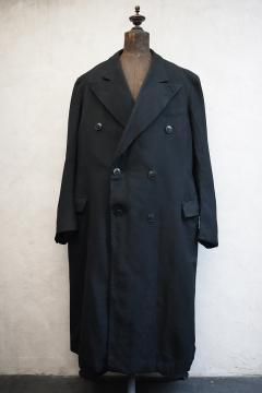 cir.1930's~1940's double breasted wool coat 