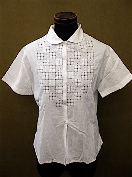 1930's-1940's front lace blouse