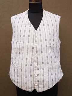 striped pattern waistcoat