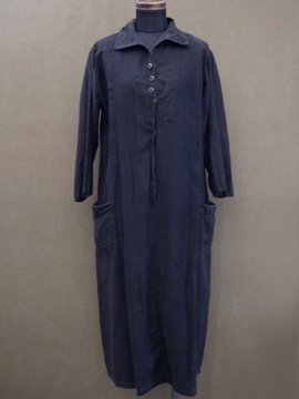 1930 - 1940's black work dress