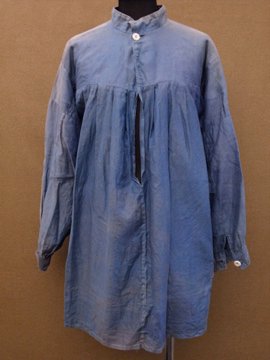 blue smock blouse