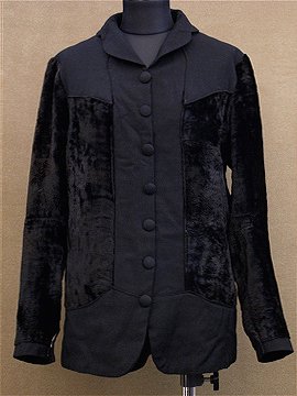 1910 - 1930's black jacket 