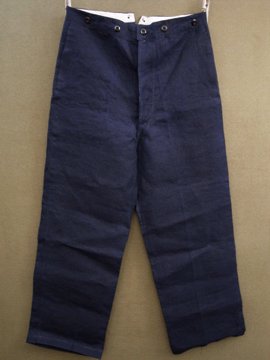 cir. 1930's dead stock linen trousers