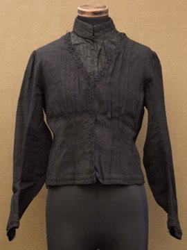 cir. 1900's wool bodice 