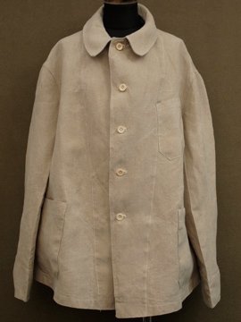early 20th c. dead stock linen jacket