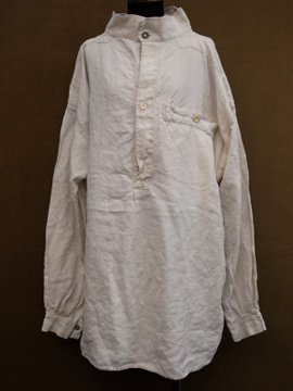cir. 1910's military linen top
