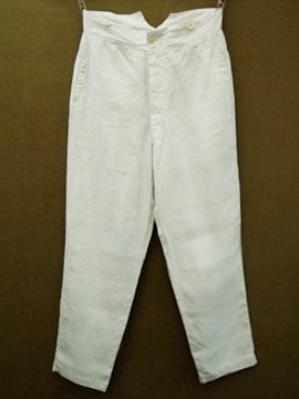 cir. 1910 - 1930's linen trousers