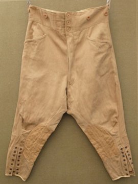 cir. 1930 - 1940's beige jodhpurs