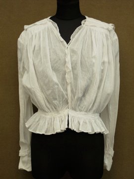 1910 - 1920's white cottton blouse