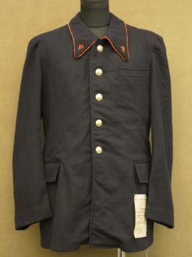 cir. 1930 - 1940's dead stock French postman wool jacket ...